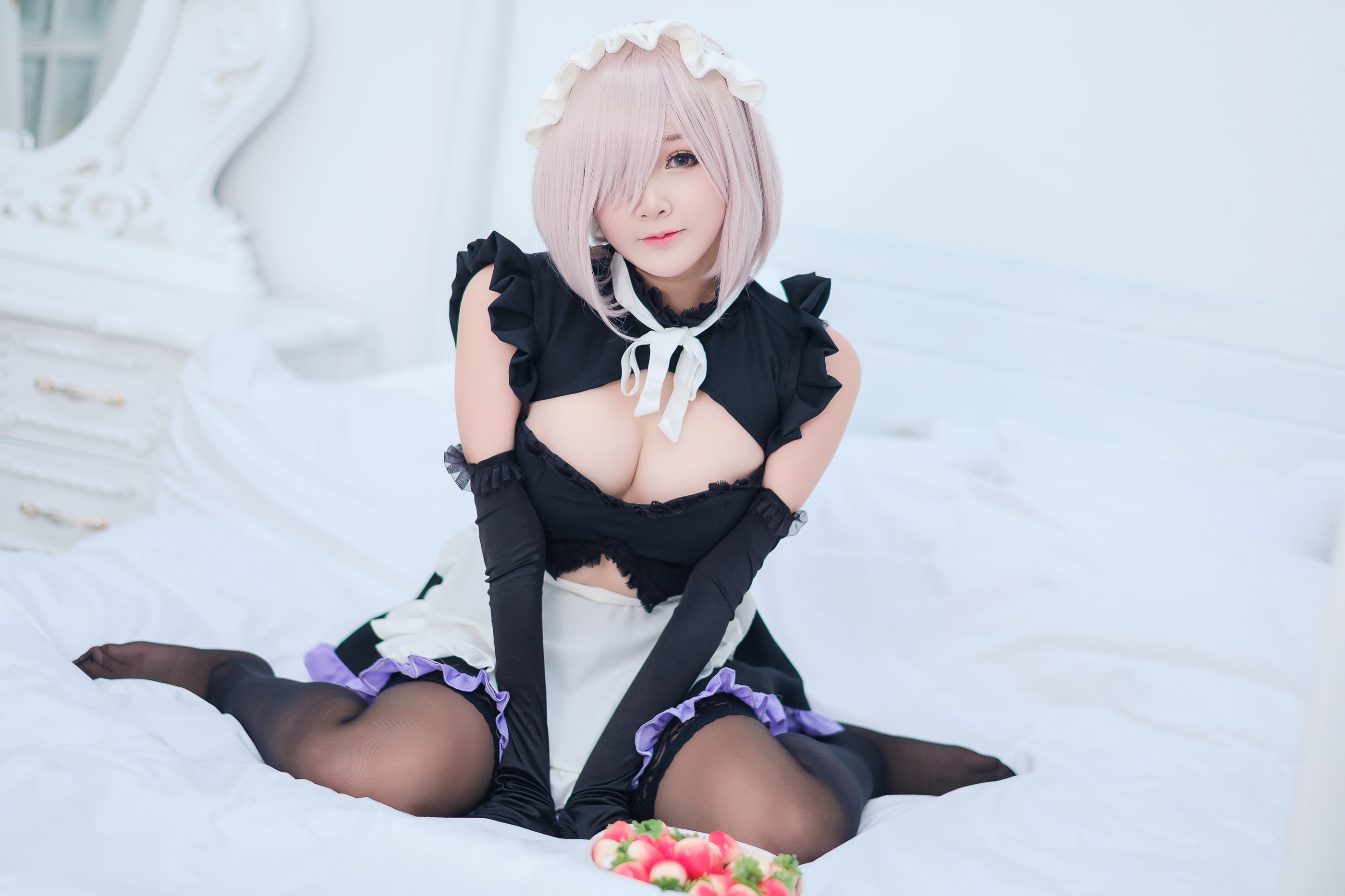 图片[1]-MiMi Chan – NO.007 Mashu Kyrielight Maid[15P]-XikXak